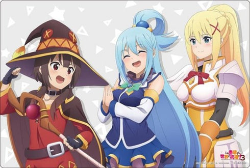 『この素晴らしい世界に祝福を!3』ブシロード ラバーマットコレクション V2 Vol.1393『アクア&めぐみん&ダクネス』